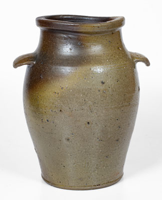 Salt-Glazed Tennessee Stoneware Jar, second half 19th century