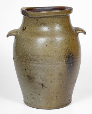 Salt-Glazed Tennessee Stoneware Jar, second half 19th century