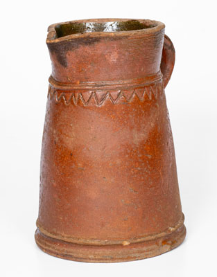 Rare WINCHESTER / POTTERIES / VA Redware Pitcher, Round Hill Pottery, Frederick County, VA, circa 1930