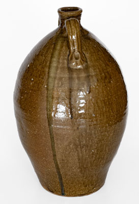 Catawba Valley, North Carolina Double-Handled Stoneware Jug, second half 19th century