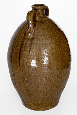 Catawba Valley, North Carolina Double-Handled Stoneware Jug, second half 19th century