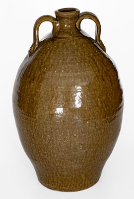 Catawba Valley, North Carolina Double-Handled Stoneware Jug, second half 19th century