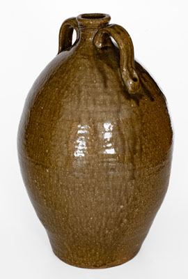 Catawba Valley, North Carolina Double-Handled Stoneware Jug, second half 19th century