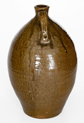 Catawba Valley, North Carolina Double-Handled Stoneware Jug, second half 19th century