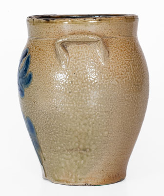 Attrib. M.J. Porter & Co., Luthersburg, Clearfield County, PA Stoneware Jar, circa 1853