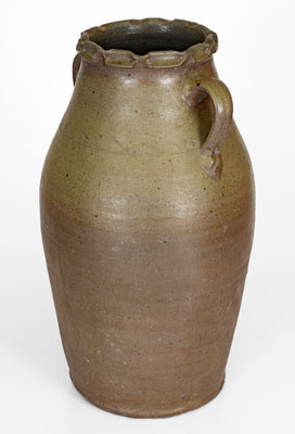 Rare Four-Gallon Salt-Glazed Middle Tennessee Stoneware Vase