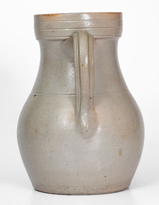 Two-Gallon Stoneware Pitcher w/ Abstract Cobalt Decoration, attrib. Somerset Potters Works, Massachusetts