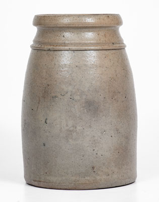 ENEIX & FRANKENBERRY / NEW GENEVA, PA Stoneware Canning Jar, circa 1875