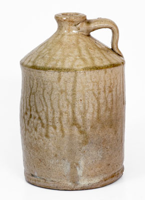 Lanier County, Georgia Alkaline-Glazed Stoneware Jug, late 19th century