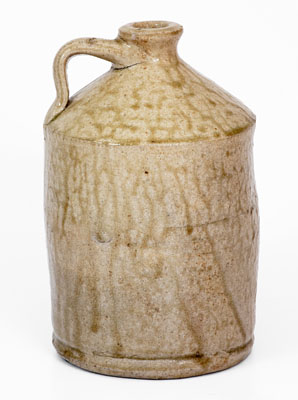 Lanier County, Georgia Alkaline-Glazed Stoneware Jug, late 19th century