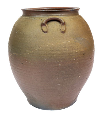 Very Rare Stoneware Jar Inscribed 