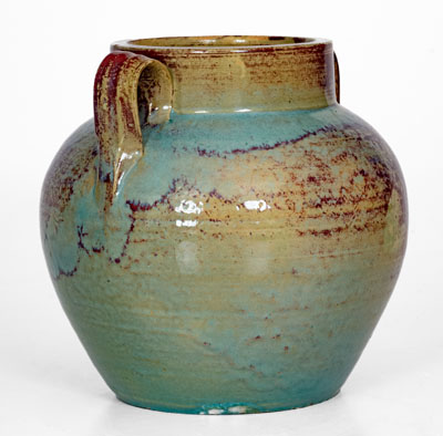 Glazed Art Pottery Vase attrib. Jack Kiser at the J.B. Cole Pottery, Seagrove, North Carolina, c1930