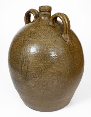 Monumental Ten-Gallon Daniel Seagle, Vale, Lincoln County, NC Stoneware Jug