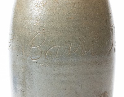 Extremely Rare Putnam County, Tennessee Stoneware Jar: 