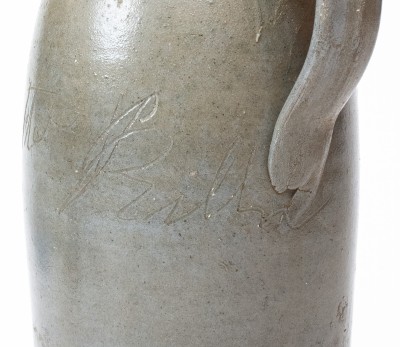 Extremely Rare Putnam County, Tennessee Stoneware Jar: 