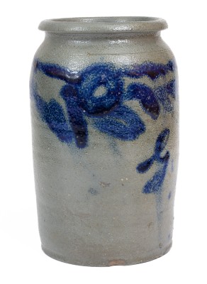 Extremely Rare Stoneware Jar with Script 