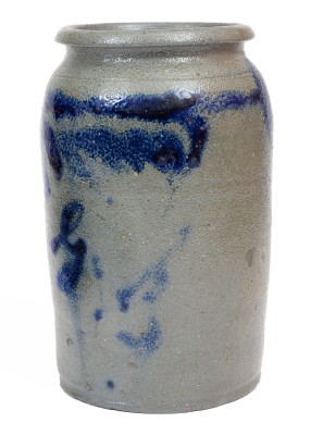 Extremely Rare Stoneware Jar with Script 