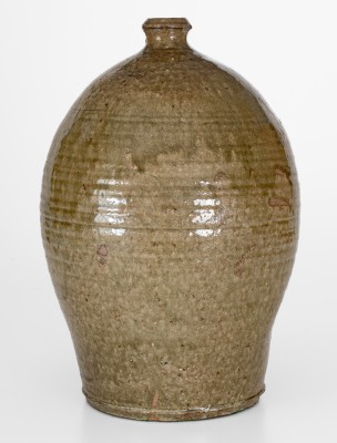 Highly Important Thomas Owenby, Union District, SC 1864 Stoneware Jug: 